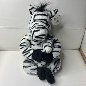 Beverly Hills Teddy Bear Company Plush Zebra